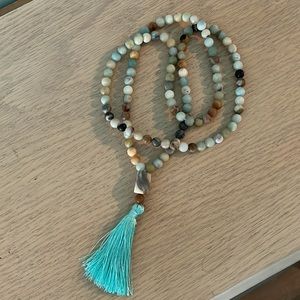 Mala Bead Yoga Necklace